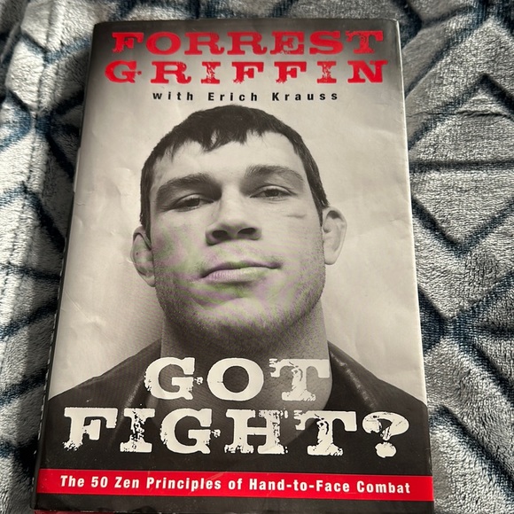 Forrest Griffin with Erich Krause Got Fight Book - Picture 1 of 3